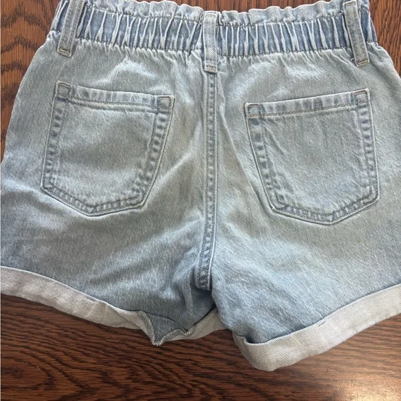 Denim Blue girls Shorts - Picture 2 of 3